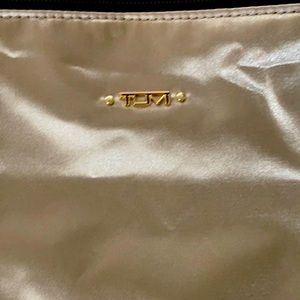 Gold Tumi Tote Bag